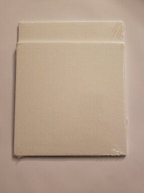 2 New Canvas Boards Square White 6 x 6 Creative Mark Craft Art Supply Decor